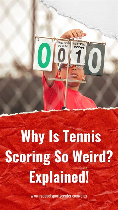 why is tennis scoring weird